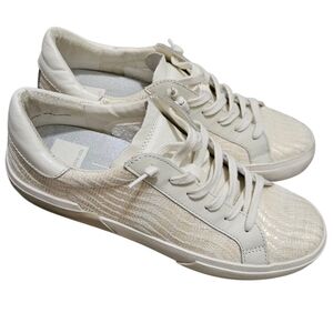Dolce Vita Zina bone straw sneakers size 8.5 Laces